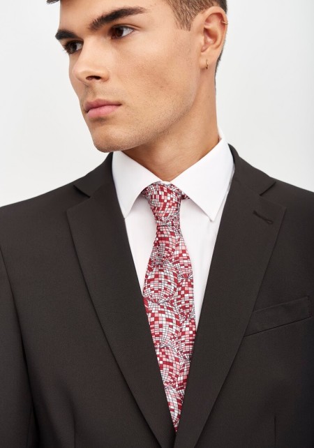 Corbata Estampado Vidriera