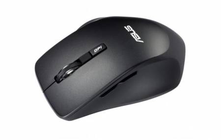 Ratón óptico ASUS WT425, inalámbrico, USB, negro