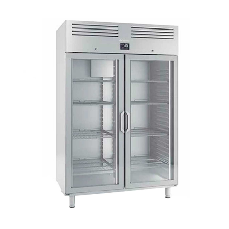 Armarios de refrigeración puertas de cristal GN 2/1 – INFRICO - REFRIGERACIÓN AGB 1402 CR