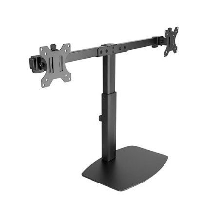 Soporte monitor de mesa tooq para 2 pantallas 17pulgadas - 27pulgadas