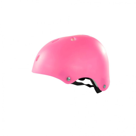 Casco Infantil Rosa Flúor Talla S