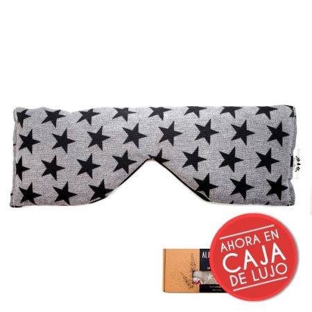 Almohadillas de ojos en caja - Estrellas negras