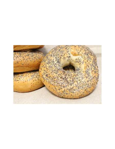 Pan Bagel amapola LISTO 85g