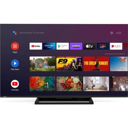 Tv toshiba 43pulgadas led 4k uhd - 43ua3e63dg - smart tv android