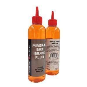 Líquido frenos bicicleta mineral rojo 250ml