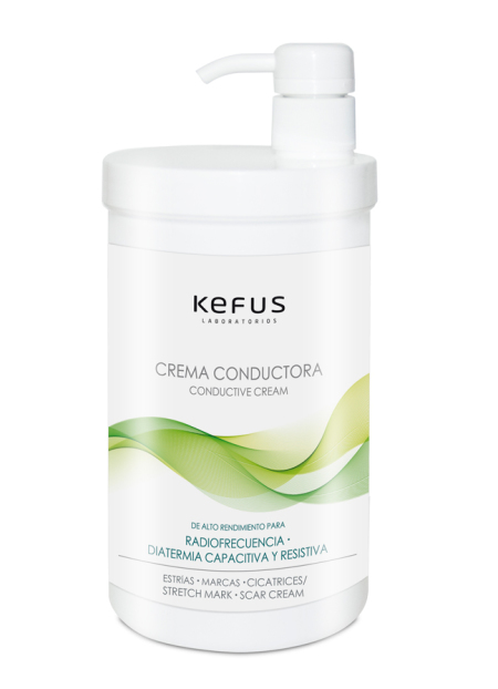 Crema Conductora Radiofrecuencia Estrías y Cicatrices Kefus (1000 ml)