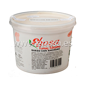 Crema De Queso Con Anchoas Ehosa