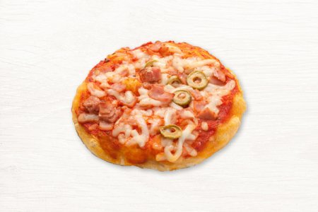 Mini Pizza Jamón