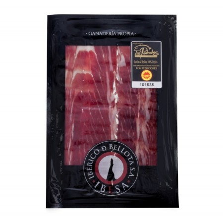 1 kg Jamón de Bellota 100% Ibérico D.O Los Pedroches loncheado