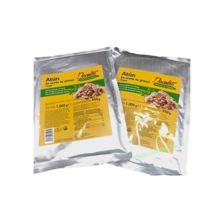 Atun aceite girasol bolsa 1 kg Disantos