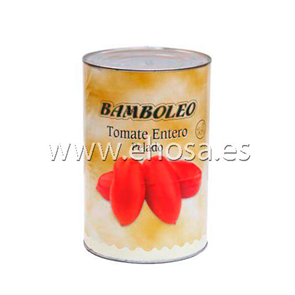 Tomate Entero Pelado 5 Kg. Bamboleo