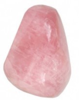 PIEDRA rodada, pulida CUARZO ROSA +/- 2cm