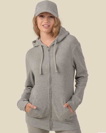 Lady Full Zip Hooded Sweatshirt