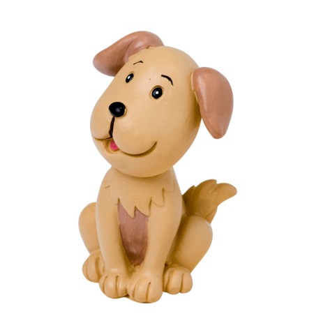 Figura poliresina Pop&Fun family perrito 7cm.