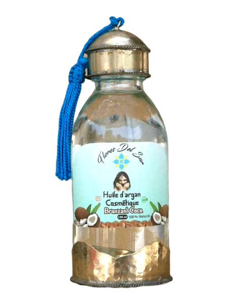 Aceite bronceador de coco