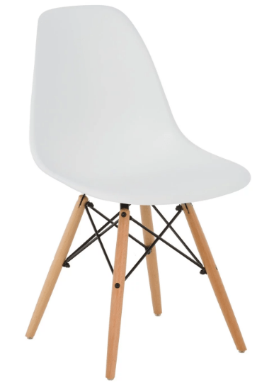 Silla moldeada en blanca SK2.