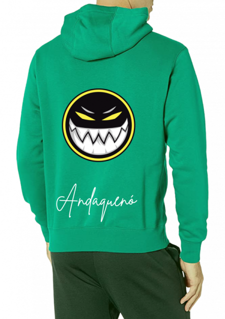 Hoodie Verde Unisex ANDAQUENO - Ref: 13816