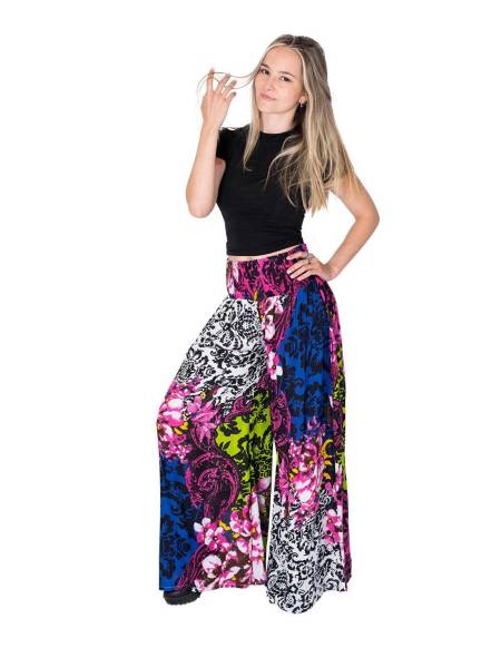 Pantalon Falda Flores - PA0301A