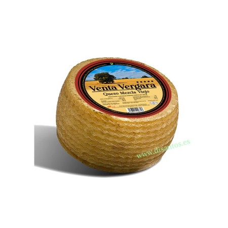 Queso mezcla viejo. Venta Vergara. Semicurado V.C.O.