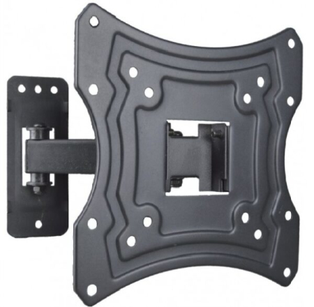 Soporte articulado de pared l - link para tv - monitor vesa 75 y 200 - 15kg max - giro 180º - inclina 15º