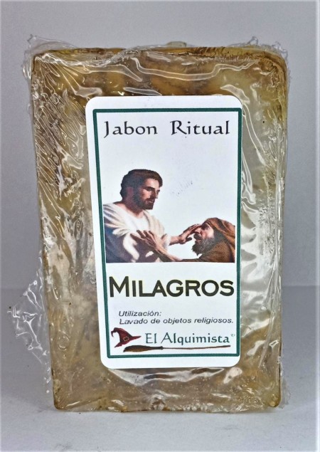 JABON MILAGROS 100g. fabricado a mano.