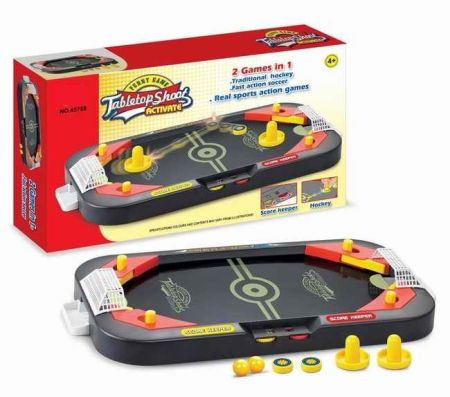 2 en 1: Air Hockey/Pinball