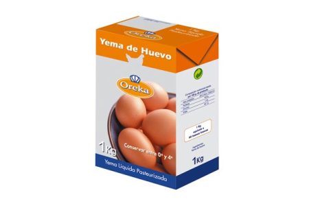 Yema de huevo líquida refrigerada