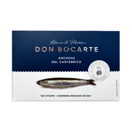 Anchoas Don Bocarte - Caja 12 uds (Selec. Ración 100g-10/12F) 