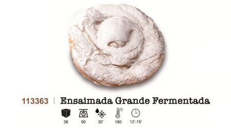 Ensaimada Grande Fermentada