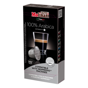 100% ARABICA sistema macchine NESPRESSO®*