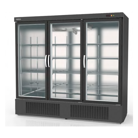 Expositor refrigerado vertical Gourmet – DOCRILUC - DEBR-2003 (3 PUERTAS)