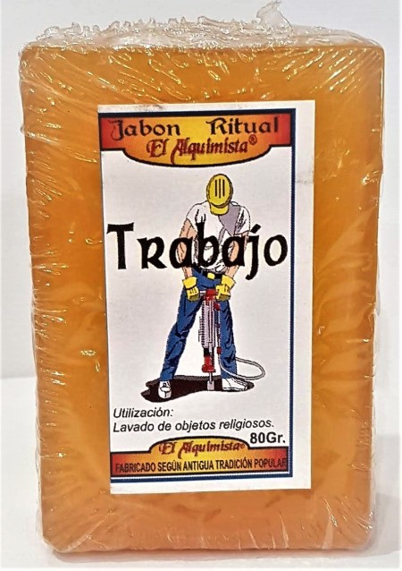 JABON TRABAJO con hierbas fabricado en España