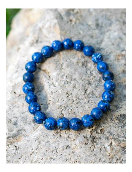 Pulsera Elastica Lapislazuli - SPU0021L