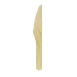 Cuchillo Madera 165 mm (Paquete de 100 uds.)