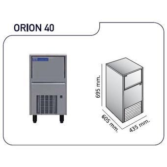 Máquina de hielo Orion 40