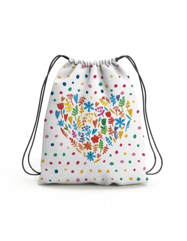 Mochila Corazón Puntos