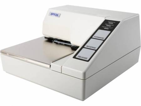 Impresora matricial Epson TM-U295, serial, blanco