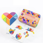 Puzzle Tangram 9 pcs