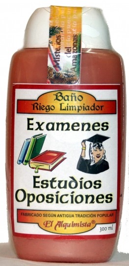 BAÑO ESTUDIOS, EXAMENES Y OPOSICIONES