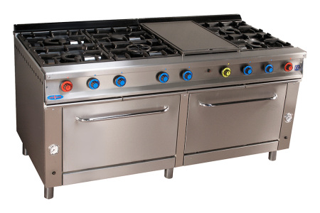 Cocina de gas industrial SERIE 750 CM 828 HP