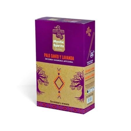 12 Packs incienso Mystic Spirit Tribal- Palo santo y lavanda