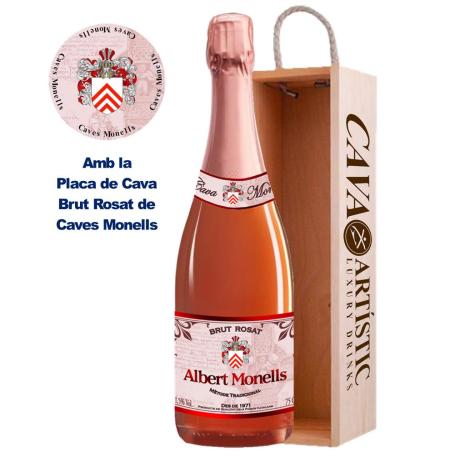 1002 - Cava Brut Rosat Albert Monells