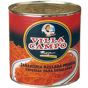 Zanahoria Rallada 3Kg Villacampo