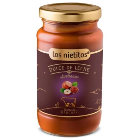 Dulce de Leche Los Nietitos Avellana 400 gr.