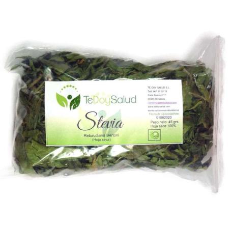 Stevia Hoja Seca 100Gr. Tedoysalud