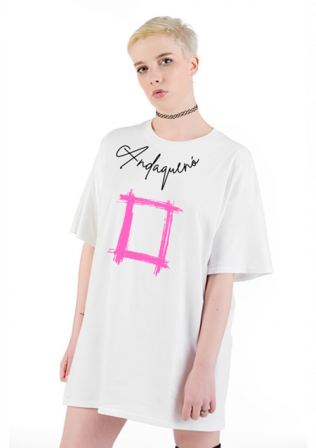 Camiseta Oversize ANDAQUENO - Ref: 15653