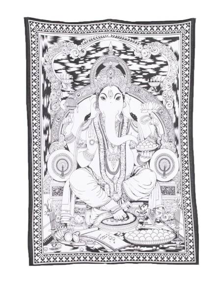 Tapiz Ganesha ByN - TTZ0055