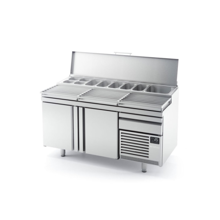 Mesa refrigerada pizza Lucena – INFRICO - MPL 1740