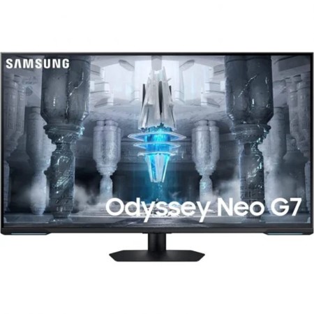 Monitor led 43pulgadas samsung odyssey neo g7 ls43cg700nuxen smart tv - va - 4k uhd - dp - hdmi - usb - 144hz - 1ms