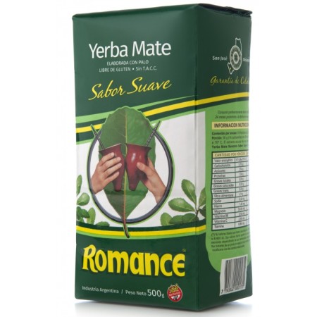 Yerba Mate Romance suave 500gr